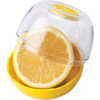 Dóza na potraviny Nádoba na skladování citronů Joie Fresh Flip žlutá