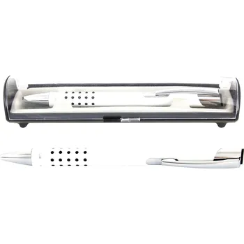 FANDY Pero kuličkové v krabičce Veno rubber B bílé