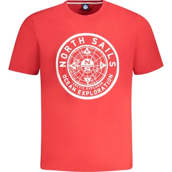 Pánské tričko North Sails 996025000 Pánské tričko červené M
