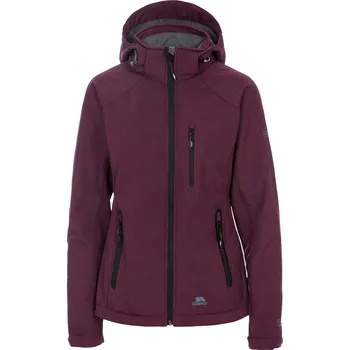 TRESPASS Dámská nepromokavá softshellová bunda XL FIALOVÁ