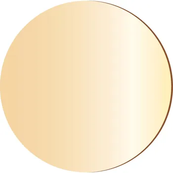 Zrcadlo Zrcadlo zrcadlo zlaté 2 mm, kruh, 25x25 cm, dekorace