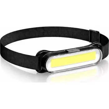 Čelovka Nakida HL-5868 LED čelovka COB, USB-C, 3 režimy, 1200mAh (LED čelovka s COB diodou, USB-C nabíjení, 3 režimy svícení, široký kužel světla, nízká hmotnost 56 g, ideální pro kempování, práci i outdoor, čelová svítilna, lampa pracovní)