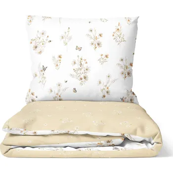 Povlečení DARRÉ Bavlněné povlečení Květinový vánek - nové Velikost: 140 x 200 + 70 x 90