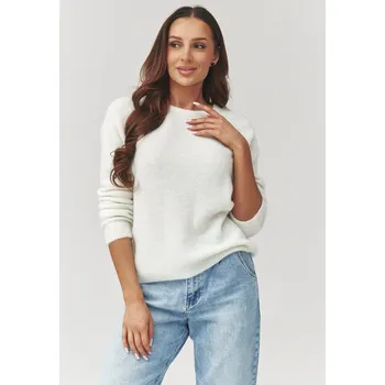 Dámská móda Svetr model 223250 Makadamia universal