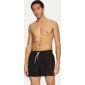 Pánské plavky U.S. Polo Assn. Plavecké šortky MUP0769 Černá Regular Fit L