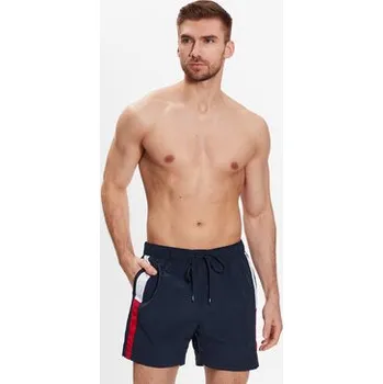 Pánské plavky Tommy Hilfiger Plavecké šortky UM0UM02730 Tmavomodrá Slim Fit L