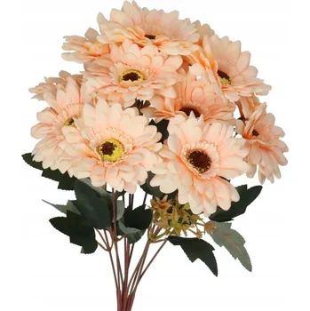 umělá květina UMĚLÉ KVĚTY GERBERA JEDNOTLIVÁ 50CM JAKO ŽIVÁ PRÉMIOVÁ KVALITA