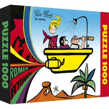 Puzzle Titus, Romek a A'Tomek. Puzzle. 1000 dílků