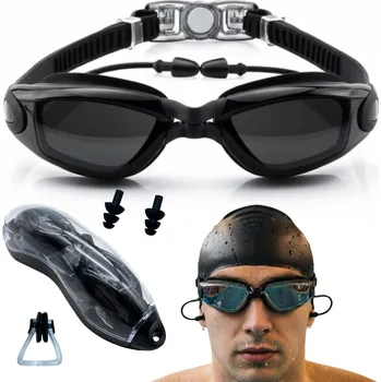 Plavecké brýle PLAVECKÉ BRÝLE NA BAZÉN PLAVECKÉ BRÝLE Špunty do uší Nosa POUZDRO