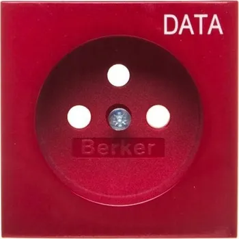 Elektrická zásuvka Elektrická Zásuvka nástěnná Hager červená