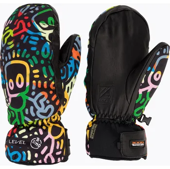 Dětské lyžařské rukavice Level Vertigo Mitt Teen pattern