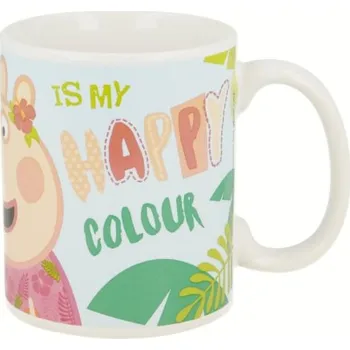 STOR Hrneček keramický 325 ml Prasátko Peppa Flamingo 163806