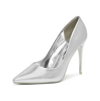 Dámská obuv Lodičky DeeZee E396 Stříbrná 36