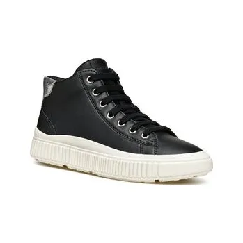 Chlapecké tenisky Sneakersy Geox J Laquinny Girl J46M3F 000BC C0039 M Černá 30