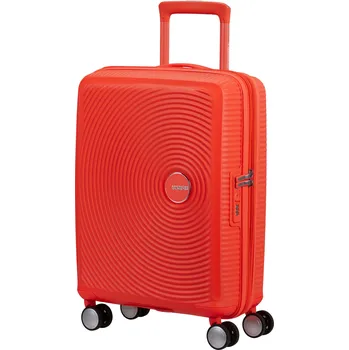 American Tourister Soundbox 55cm Oranžová Neon Orange rozšiřitelný