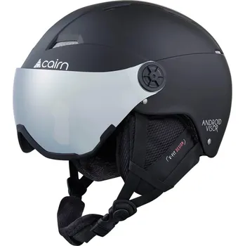 CAIRN Lyžařská helma Cairn Android Visor V-Fit 57–58cm ČERNÁ