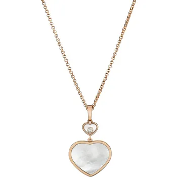 Náhrdelník Zlatý Přívěsek Chopard Happy Hearts 797482-5301