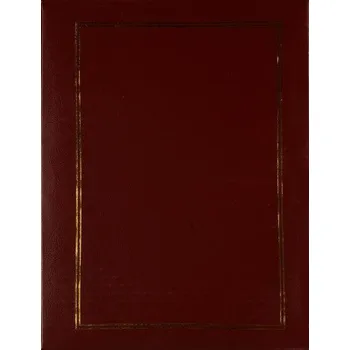 Fotoalbum GEDEON Fotoalbum samolepicí 22,5x28 cm 20 stran Vinyl 1 vínové