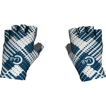 Rukavice C-LAB Rukavice bez prstů s polstrováním 2XL BÍLÁ|MODRÁ