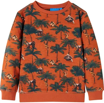 Chlapecké tričko Dětská mikina světle rezavá 140 - 8721012027848