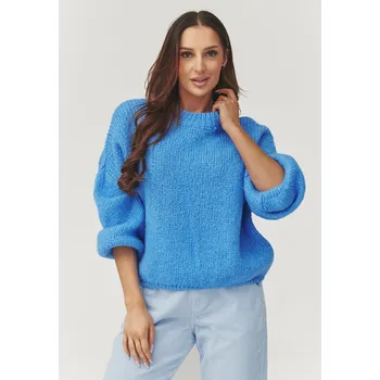 Dámská móda Svetr model 223240 Makadamia universal