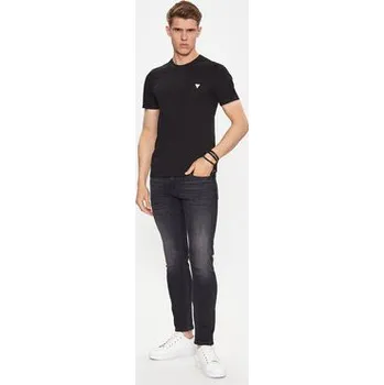 Pánské tričko Guess T-Shirt M2YI36 I3Z14 Černá Slim Fit S