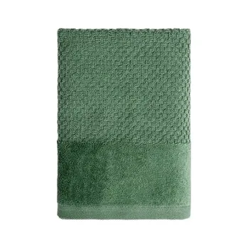 Sprchový závěs Ręcznik | NASIA | bawełniany zielony | 50x90 cm | 896731