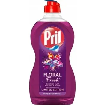 Mycí prostředek Prostředek na mytí nádobí Pril růže a jasmín 0,45 l