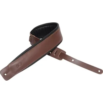 Kytarový popruh Levy's Larsen Deluxe Brown Kytarový pás