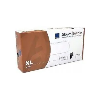 Vyšetřovací rukavice Nitrilové rukavice Zarys vel. XL 100 ks černé