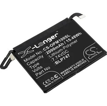 Baterie pro mobilní telefon Baterie Cameron Sino CS-OPM100SL, Li-Polymer, 2000