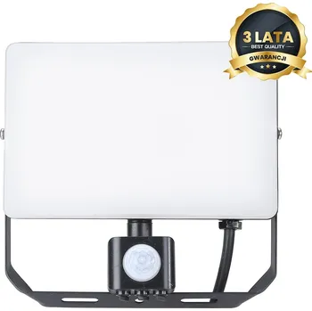 LED reflektor 50W s PIR čidlem 5000lm 5000K