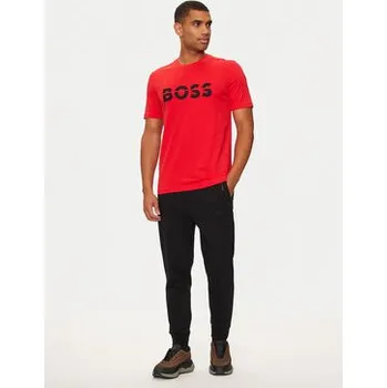 Pánské oblečení Boss T-Shirt 50525208 Červená Regular Fit L