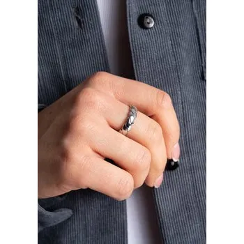 Prsten FIGL Prstýnek R01110 Stříbrná OS