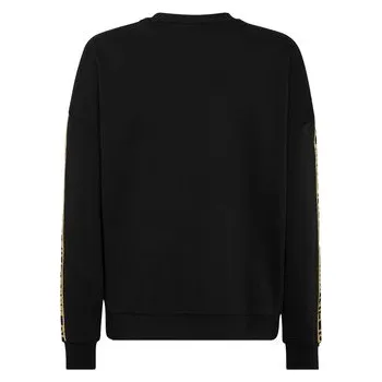 Pánské tričko Plein Sport S dlouhým rukávem 24111 Černá Regular Fit XXL