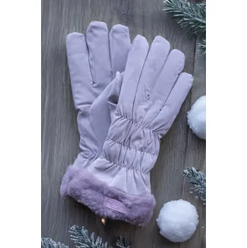 Rukavice Orchidej Dámské prstové rukavice CHARLIE Barva: Fialová, Velikost: UNI