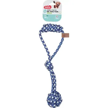 Hračka pro psa Zolux hračka pes BLUE FLOWER Uzel 39cm
