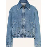 7 For All Mankind Dámská Džínová Bunda S Cvočky A Ozdobnými...