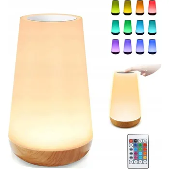 Lampička Bezdrátová stolní lampa 13 barev s dálkovým ovládáním