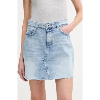 Dámská sukně Džínová sukně Guess LAYLA W6RD1H.D6833 modrá 55X, vel. 29