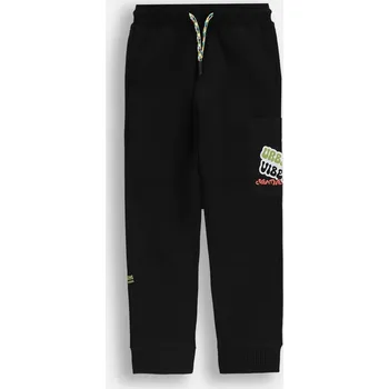 Chlapecké tepláky Dětské teplákové kalhoty Černé 092 Coccodrillo ZC5