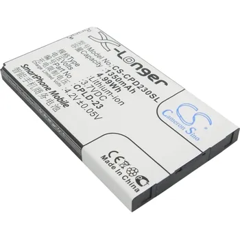 Baterie pro mobilní telefon Baterie Cameron Sino CS-CPD230SL, Li-Ion, 1350