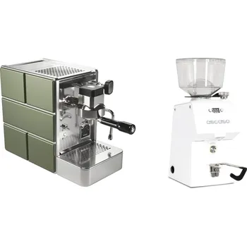 Kávovar Stone Espresso Mine Green + Ascaso H64, white