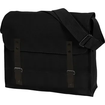 ROTHCO taška přes rameno bavlněná ČERNÁ