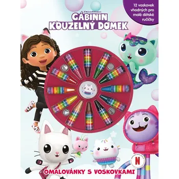 omalovánky Alicanto Gábinin kouzelný domek: Omalovánky s voskovkami (2025)