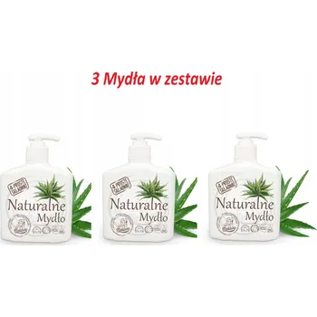 Mýdlo Přírodní Aloe Vera Mýdlo Hypoalergenní pro CITLIVOU POKOŽKU RUKOU a OBLIČEJE 3KS