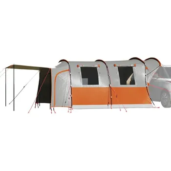 Stan Stan pro auto pro 4 osoby šedý a oranžový nepromokavý - 8721102657405