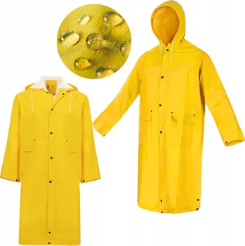 Bunda Specto Nepromokavá Pláštěnka do deště žlutá s kapucí velikost M