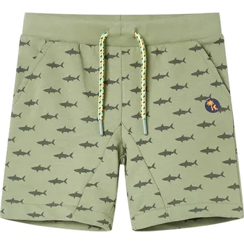 Dětské kraťasy se šňůrkou světle khaki 116 - 8721012018976