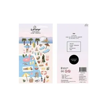 Set školních potřeb Naklejki ozdobne Lato